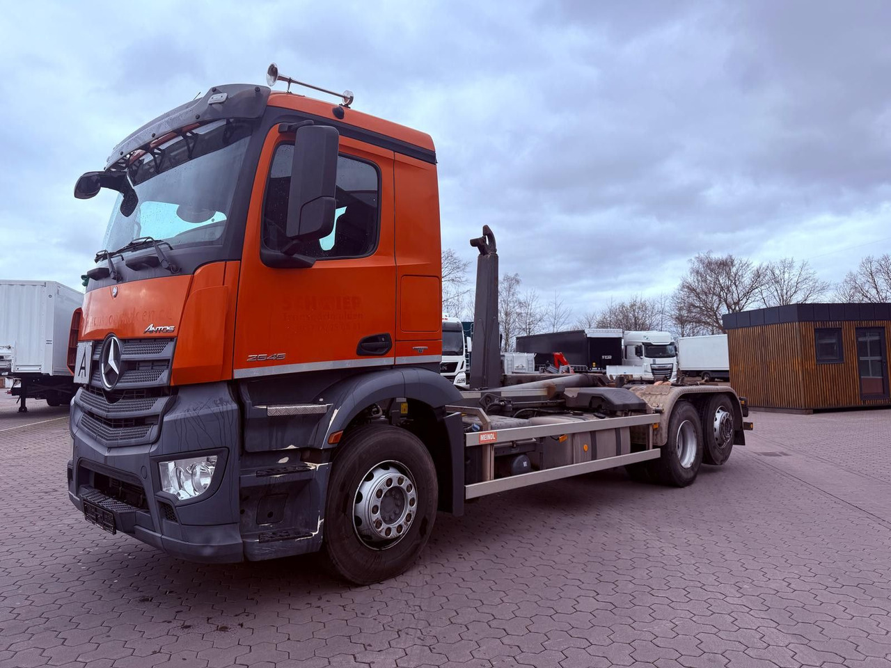 Mercedes-Benz Antos 2545 Abrollkipper Meiler2070 Kupplung Neu - Multibasculante camión: foto 2 Mercedes-Benz Antos 2545 Abrollkipper Meiler2070 Kupplung Neu - Multibasculante camión: foto 2