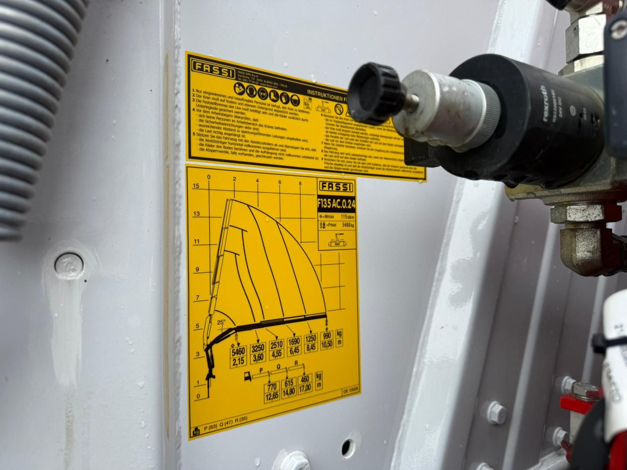 Leasing financiero de  Mercedes-Benz Arocs 1835  4x4 Allrad Fassi F135 Kran Kipper leasing Mercedes-Benz Arocs 1835  4x4 Allrad Fassi F135 Kran Kipper: foto 14