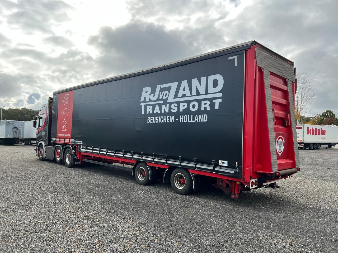 Meusburger 2-Achs-Gabelstaplertransporter Rampe Dhollandia - Góndola rebajadas semirremolque: foto 2 Meusburger 2-Achs-Gabelstaplertransporter Rampe Dhollandia - Góndola rebajadas semirremolque: foto 2