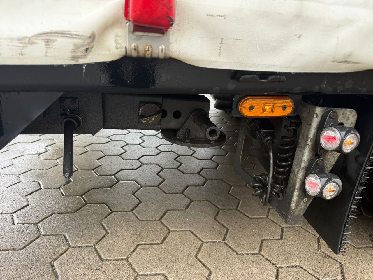 Góndola rebajadas semirremolque Wiese 4-Achs Mega Gabelstaplertransporter Rampe: foto 11