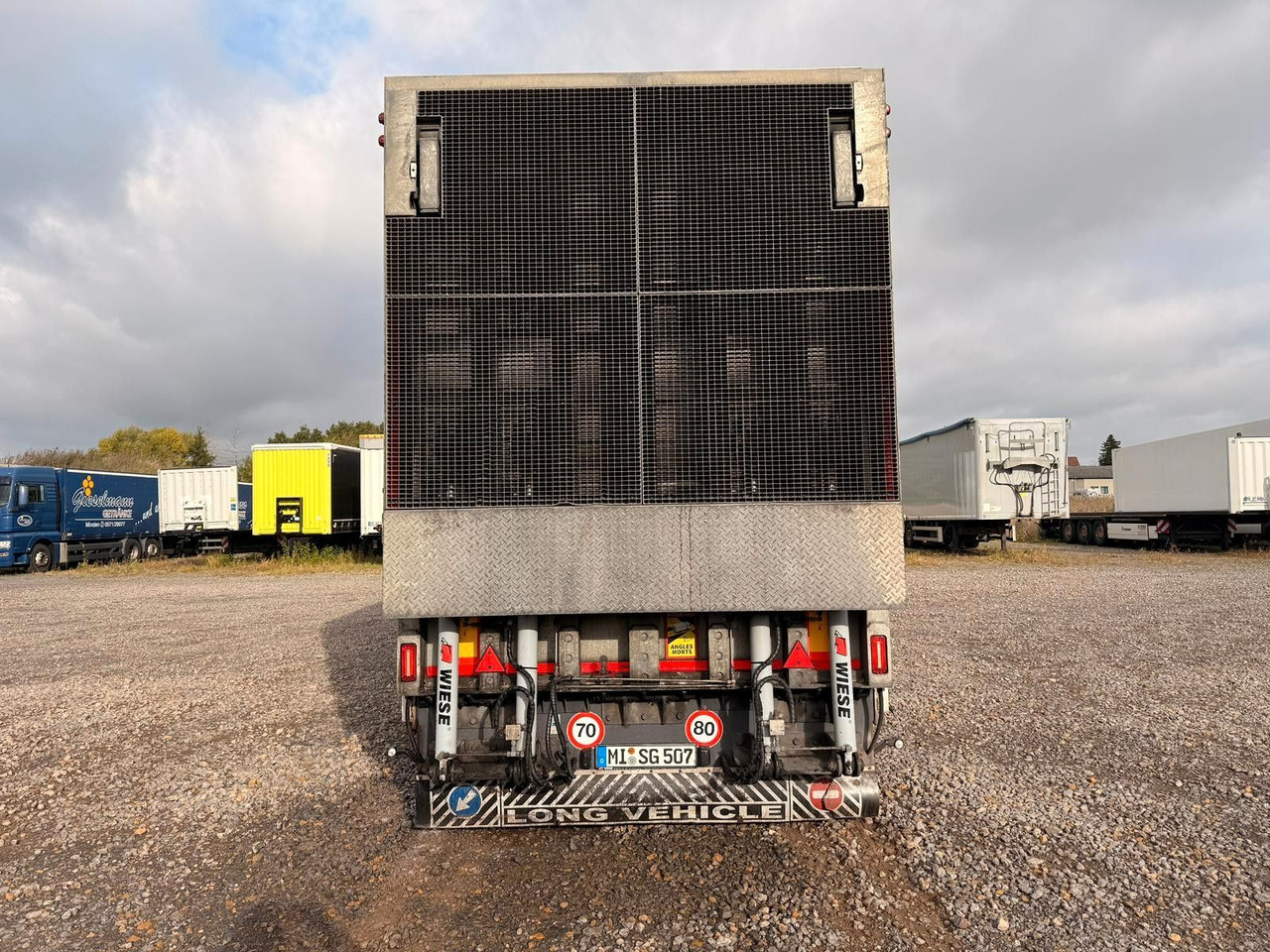 Wiese Gabelstaplertransporter Rampe Mega Lowline - Góndola rebajadas semirremolque: foto 5 Wiese Gabelstaplertransporter Rampe Mega Lowline - Góndola rebajadas semirremolque: foto 5