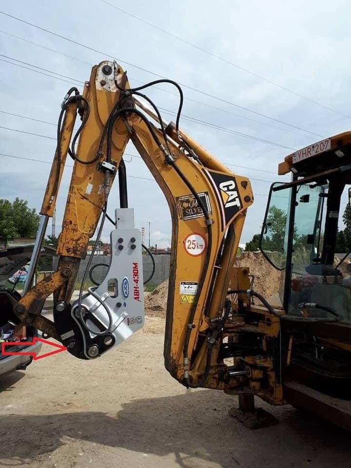AJCE ABH430M HAMMER BREAKER Caterpillar 428D 424D 430D - Martillo hidráulico para Maquinaria de construcción: foto 3 AJCE ABH430M HAMMER BREAKER Caterpillar 428D 424D 430D - Martillo hidráulico para Maquinaria de construcción: foto 3