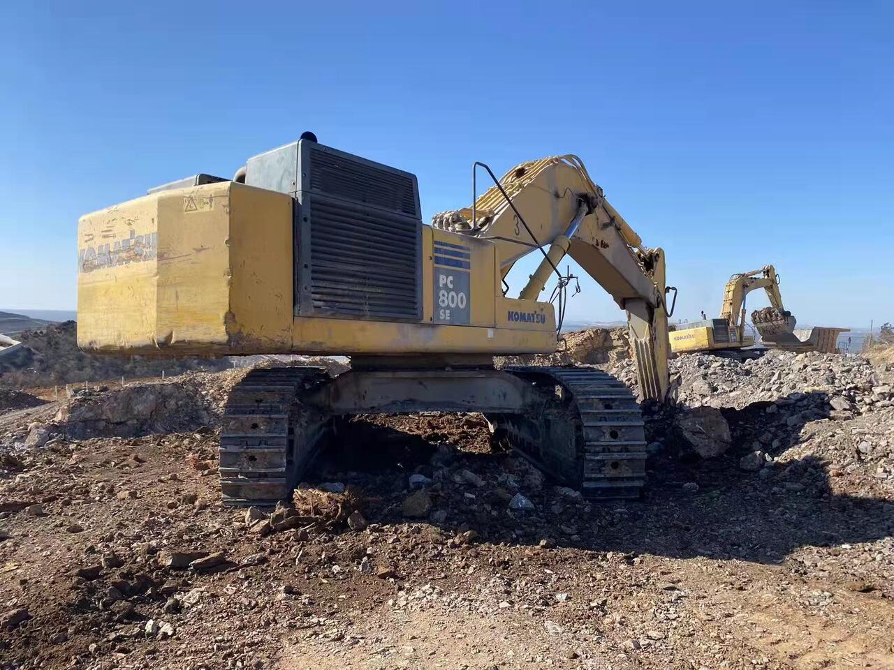 KOMATSU PC800SE-7 - Excavadora de cadenas: foto 2 KOMATSU PC800SE-7 - Excavadora de cadenas: foto 2