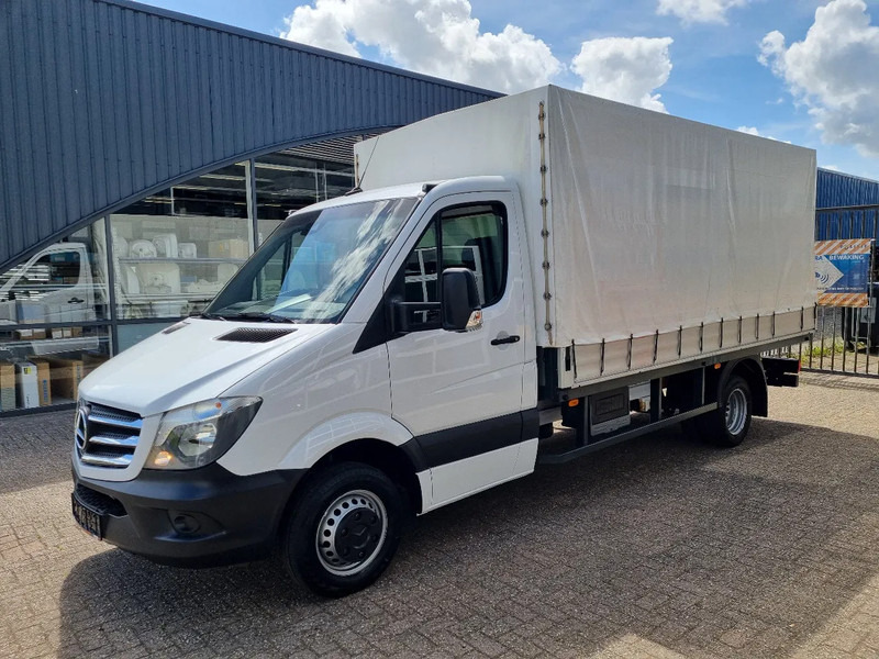Mercedes-Benz Sprinter 514 CDI/ Huifzeil/ Airco/ EURO 6 - Furgoneta con caja de lona: foto 4 Mercedes-Benz Sprinter 514 CDI/ Huifzeil/ Airco/ EURO 6 - Furgoneta con caja de lona: foto 4