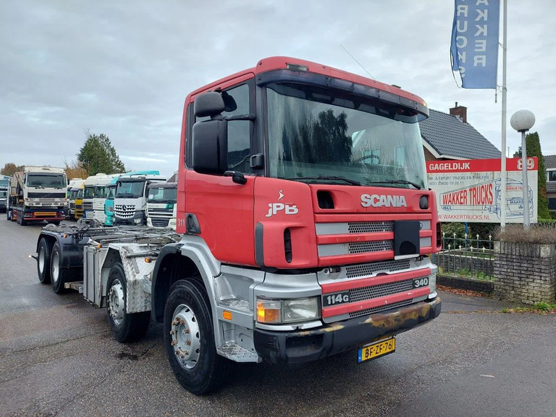 Scania P114-340 8x4 STEEL SUSPENSION MANUAL GEARBOX HOLLAND TRUCK - Chasis camión: foto 3 Scania P114-340 8x4 STEEL SUSPENSION MANUAL GEARBOX HOLLAND TRUCK - Chasis camión: foto 3
