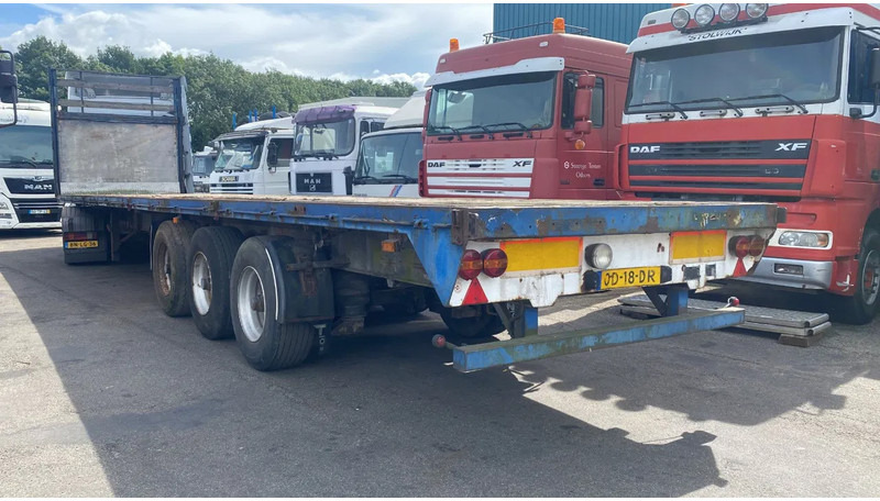 Zwalve 3 BPW axle with DRUM brake - Semirremolque plataforma/ Caja abierta: foto 1 Zwalve 3 BPW axle with DRUM brake - Semirremolque plataforma/ Caja abierta: foto 1