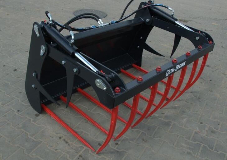 Metal-Technik Krokodyl 1,8 m euro/sms - Pinza de manipulación para Tractor: foto 4 Metal-Technik Krokodyl 1,8 m euro/sms - Pinza de manipulación para Tractor: foto 4