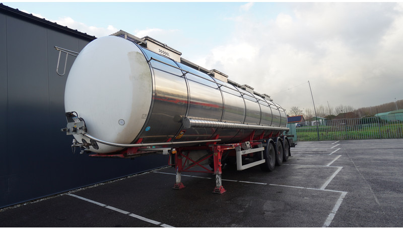 Burg 3 AXLE TANK CHEMIE TRAILER 30.000LTR - Cisterna semirremolque: foto 2 Burg 3 AXLE TANK CHEMIE TRAILER 30.000LTR - Cisterna semirremolque: foto 2