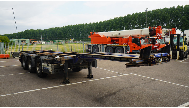 Krone 3 AXLE CONTAINER TRANSPORT TRAILER EXTENDABLE 45 FT - Portacontenedore/ Intercambiable semirremolque: foto 3 Krone 3 AXLE CONTAINER TRANSPORT TRAILER EXTENDABLE 45 FT - Portacontenedore/ Intercambiable semirremolque: foto 3