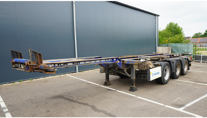 Krone 3 AXLE CONTAINER TRANSPORT TRAILER EXTENDABLE 45 FT - Portacontenedore/ Intercambiable semirremolque: foto 2 Krone 3 AXLE CONTAINER TRANSPORT TRAILER EXTENDABLE 45 FT - Portacontenedore/ Intercambiable semirremolque: foto 2