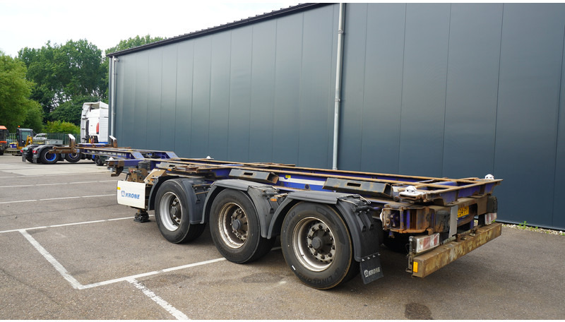 Krone 3 AXLE CONTAINER TRANSPORT TRAILER EXTENDABLE 45 FT - Portacontenedore/ Intercambiable semirremolque: foto 4 Krone 3 AXLE CONTAINER TRANSPORT TRAILER EXTENDABLE 45 FT - Portacontenedore/ Intercambiable semirremolque: foto 4