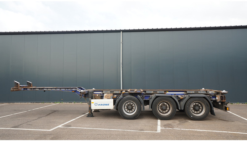 Krone 3 AXLE CONTAINER TRANSPORT TRAILER EXTENDABLE 45 FT - Portacontenedore/ Intercambiable semirremolque: foto 1 Krone 3 AXLE CONTAINER TRANSPORT TRAILER EXTENDABLE 45 FT - Portacontenedore/ Intercambiable semirremolque: foto 1