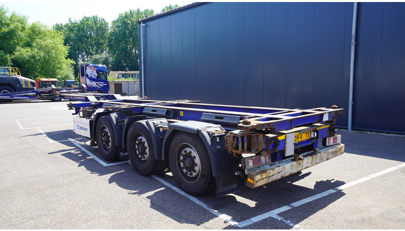 Krone 3 AXLE CONTAINER TRANSPORT TRAILER - Portacontenedore/ Intercambiable semirremolque: foto 4 Krone 3 AXLE CONTAINER TRANSPORT TRAILER - Portacontenedore/ Intercambiable semirremolque: foto 4