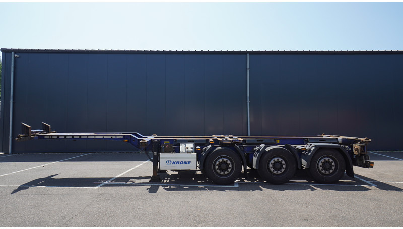 Krone 3 AXLE CONTAINER TRANSPORT TRAILER - Portacontenedore/ Intercambiable semirremolque: foto 1 Krone 3 AXLE CONTAINER TRANSPORT TRAILER - Portacontenedore/ Intercambiable semirremolque: foto 1