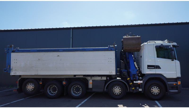 Scania G 490 10X4 CABLE SYSTEM TRUCK WITH PALFINGER Q180Z95TR CRANE - Camión grúa: foto 4 Scania G 490 10X4 CABLE SYSTEM TRUCK WITH PALFINGER Q180Z95TR CRANE - Camión grúa: foto 4