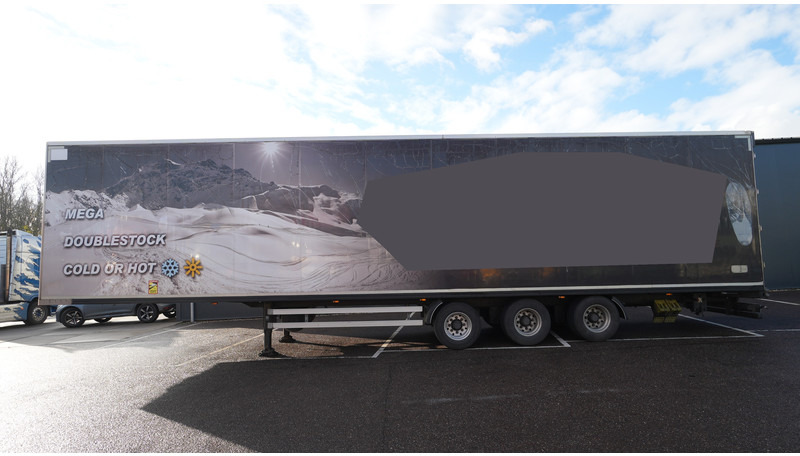 System 3 AXLE MEGA FRIGO TRAILER DOUBLESTOCK HOT OR COLD - Frigorífico semirremolque: foto 1 System 3 AXLE MEGA FRIGO TRAILER DOUBLESTOCK HOT OR COLD - Frigorífico semirremolque: foto 1
