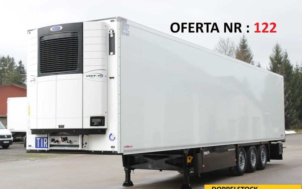 Schmitz Cargobull FP 60 V7 CARRIER VECTOR 1550 / DOPPELSTOCK / JAK NOWA / ŚCIANA 7 CM / - Frigorífico semirremolque: foto 1 Schmitz Cargobull FP 60 V7 CARRIER VECTOR 1550 / DOPPELSTOCK / JAK NOWA / ŚCIANA 7 CM / - Frigorífico semirremolque: foto 1