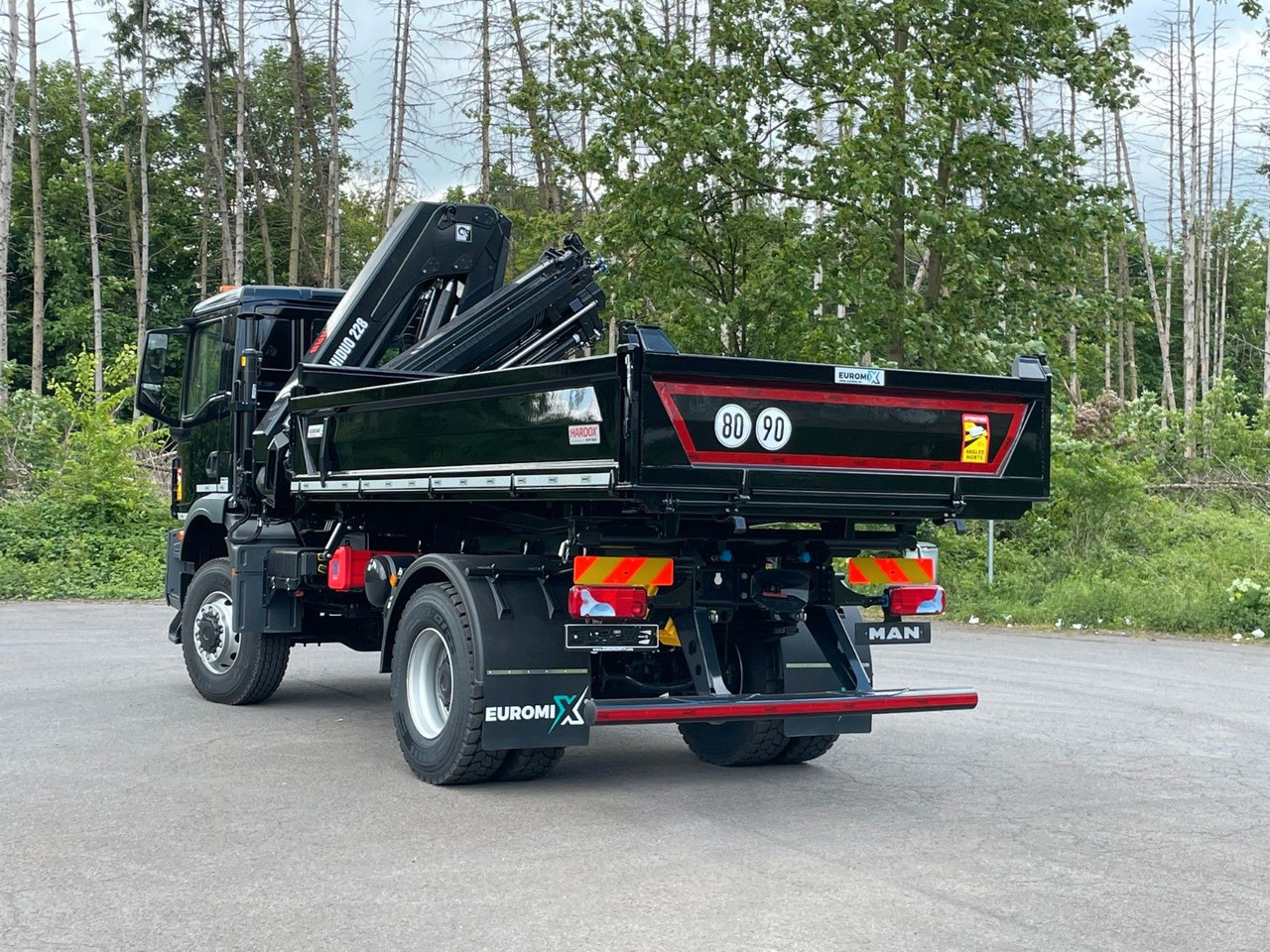 MAN TGM 18.320 4x4 Euro6e Hiab X Hiduo 228-4 - Volquete camión, Camión grúa: foto 4 MAN TGM 18.320 4x4 Euro6e Hiab X Hiduo 228-4 - Volquete camión, Camión grúa: foto 4