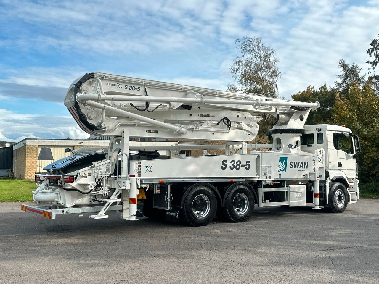 Camión hormigonera MAN TGS 26.510 6x4 SWAN TSP 38-5 160RZ    ( 38m ): foto 6