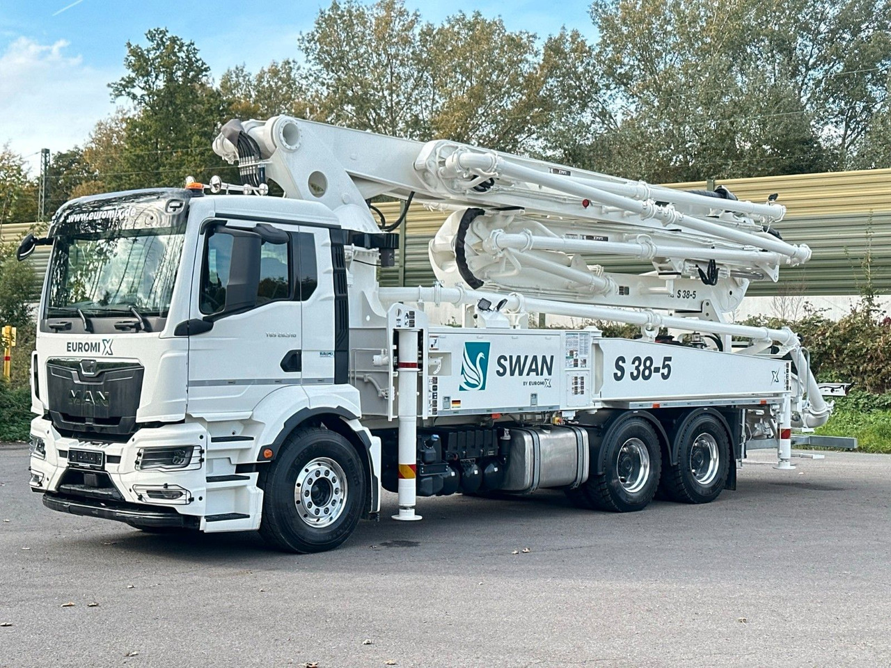 MAN TGS 26.510 6x4 SWAN TSP 38-5 160RZ ( 38m ) - Bomba de hormigón: foto 3 MAN TGS 26.510 6x4 SWAN TSP 38-5 160RZ ( 38m ) - Bomba de hormigón: foto 3