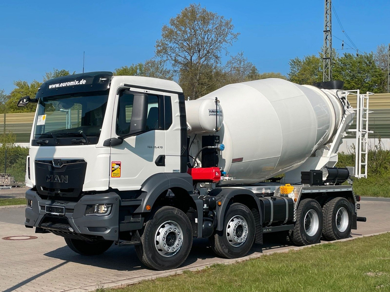 MAN TGS 35.470 8x4 EuromixMTP EM 10 L 10xVORHANDEN - Camión hormigonera: foto 1 MAN TGS 35.470 8x4 EuromixMTP EM 10 L 10xVORHANDEN - Camión hormigonera: foto 1