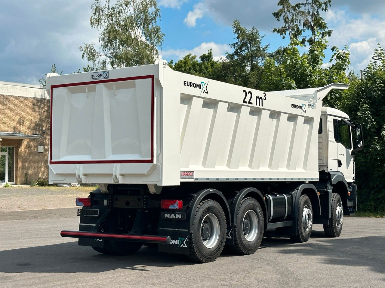 MAN TGS 41.400 8x4 / EUROMIX MTP 22m³/ Eckige Mulde - Volquete camión: foto 5 MAN TGS 41.400 8x4 / EUROMIX MTP 22m³/ Eckige Mulde - Volquete camión: foto 5