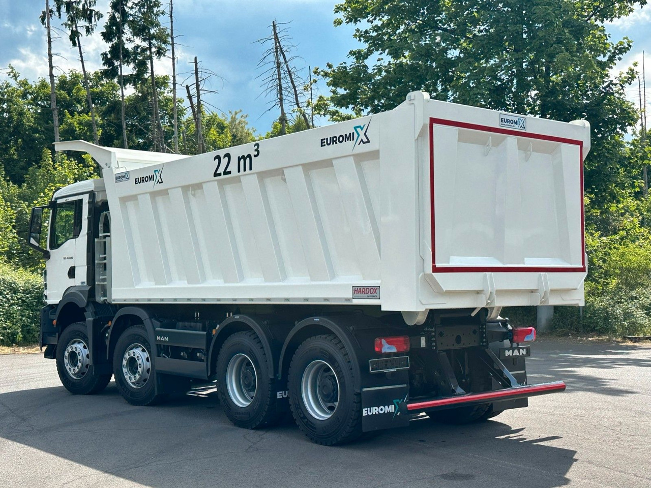MAN TGS 41.440 8x4 EuromixMTP 22m³ Eckige Mulde - Volquete camión: foto 5 MAN TGS 41.440 8x4 EuromixMTP 22m³ Eckige Mulde - Volquete camión: foto 5