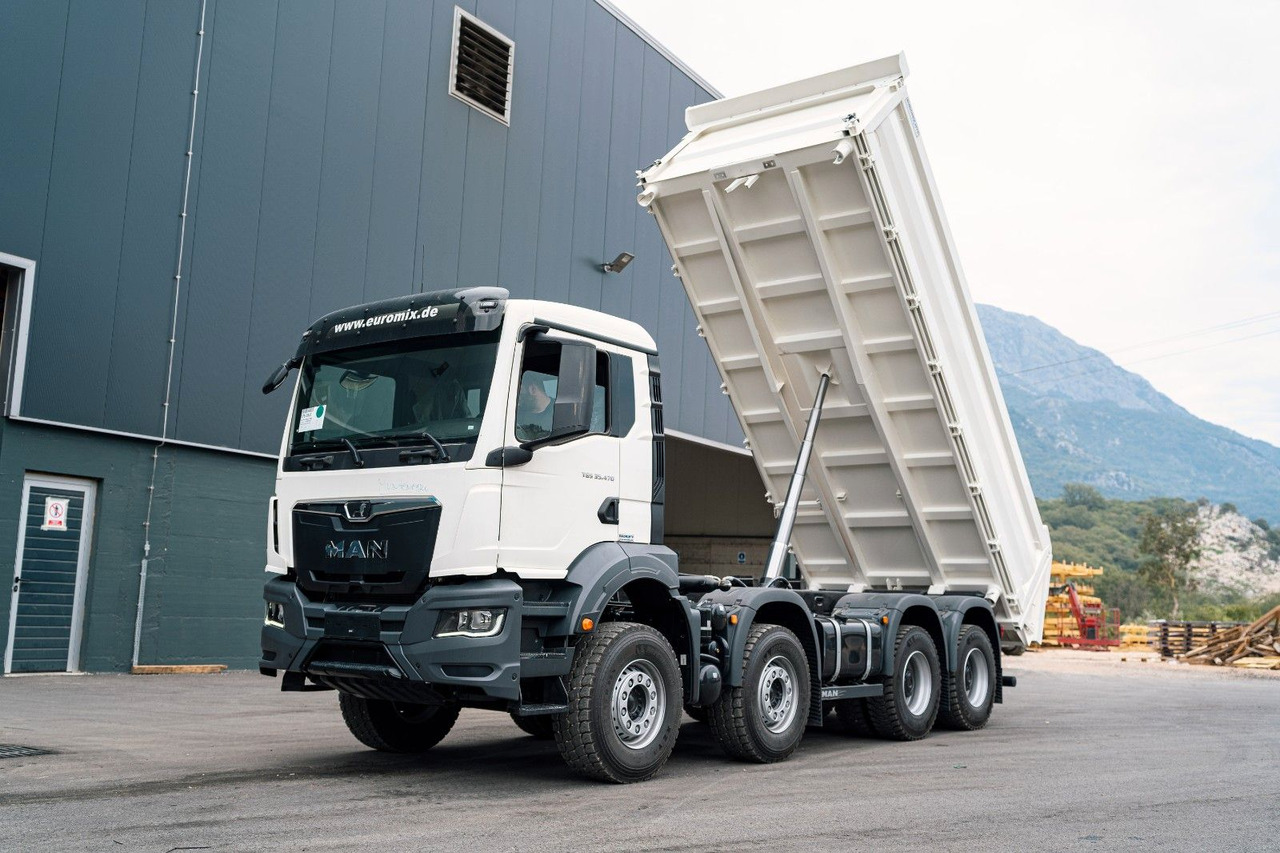 MAN TGS 41.440 8x4 EuromixMTP 3-Seiten-Kipper - Volquete camión: foto 1 MAN TGS 41.440 8x4 EuromixMTP 3-Seiten-Kipper - Volquete camión: foto 1