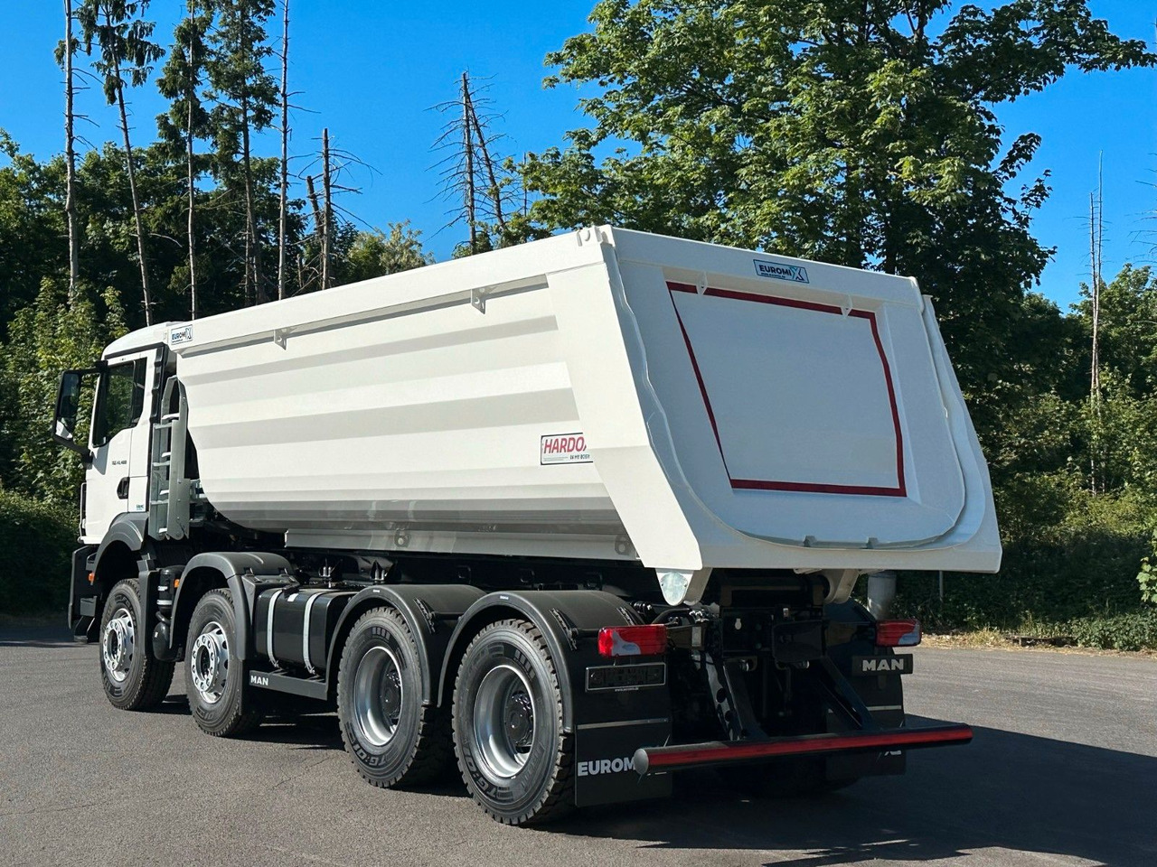 MAN TGS 41.480 BB 8X4 Euromix Mulden Kipper HARDOX - Volquete camión: foto 5 MAN TGS 41.480 BB 8X4 Euromix Mulden Kipper HARDOX - Volquete camión: foto 5