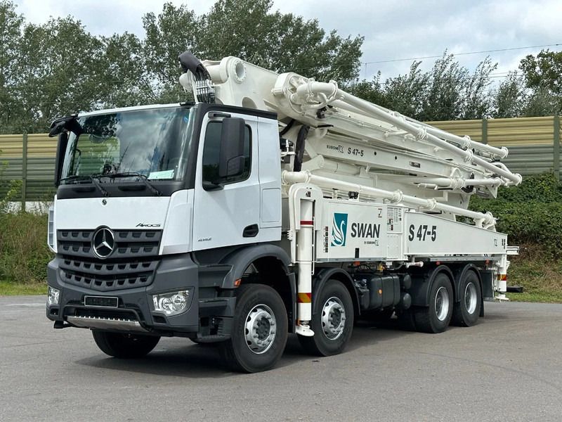 Mercedes-Benz Arocs 4142 Arocs 5 4142 8x4 SWAN TSP 47-5 160RZ ( 47m ) - Bomba de hormigón: foto 3 Mercedes-Benz Arocs 4142 Arocs 5 4142 8x4 SWAN TSP 47-5 160RZ ( 47m ) - Bomba de hormigón: foto 3