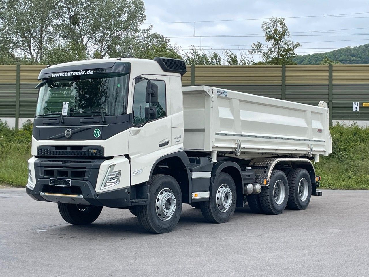 Volvo FMX 460 8x4 / EuromixMTP 3-Seiten-Kipper - Volquete camión: foto 1 Volvo FMX 460 8x4 / EuromixMTP 3-Seiten-Kipper - Volquete camión: foto 1