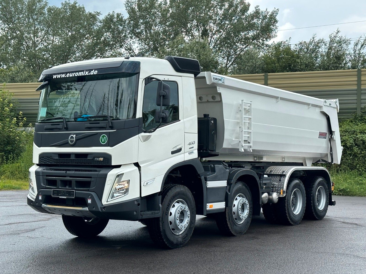 Volvo FMX 460 8x4 EuromixMTP EMK 20m³ Mulden Kipper - Volquete camión: foto 1 Volvo FMX 460 8x4 EuromixMTP EMK 20m³ Mulden Kipper - Volquete camión: foto 1