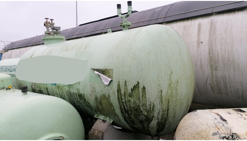 De Visser used Gastank Propaan/Butaan LPG tank 8000L (4 ton) Ø 1600 LPG, gas, gaz, Gastank - Tanque de almacenamiento: foto 4 De Visser used Gastank Propaan/Butaan LPG tank 8000L (4 ton) Ø 1600 LPG, gas, gaz, Gastank - Tanque de almacenamiento: foto 4