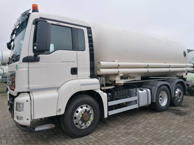 MAN TGS L.2007.46.003 6x2 -19512 L Gas tank truck -Gas, Gaz, LPG, GPL, Propane, Butane tank, Gastank ID 2.164 GOFA, massmeter, body swap - Cisterna camión: foto 1 MAN TGS L.2007.46.003 6x2 -19512 L Gas tank truck -Gas, Gaz, LPG, GPL, Propane, Butane tank, Gastank ID 2.164 GOFA, massmeter, body swap - Cisterna camión: foto 1