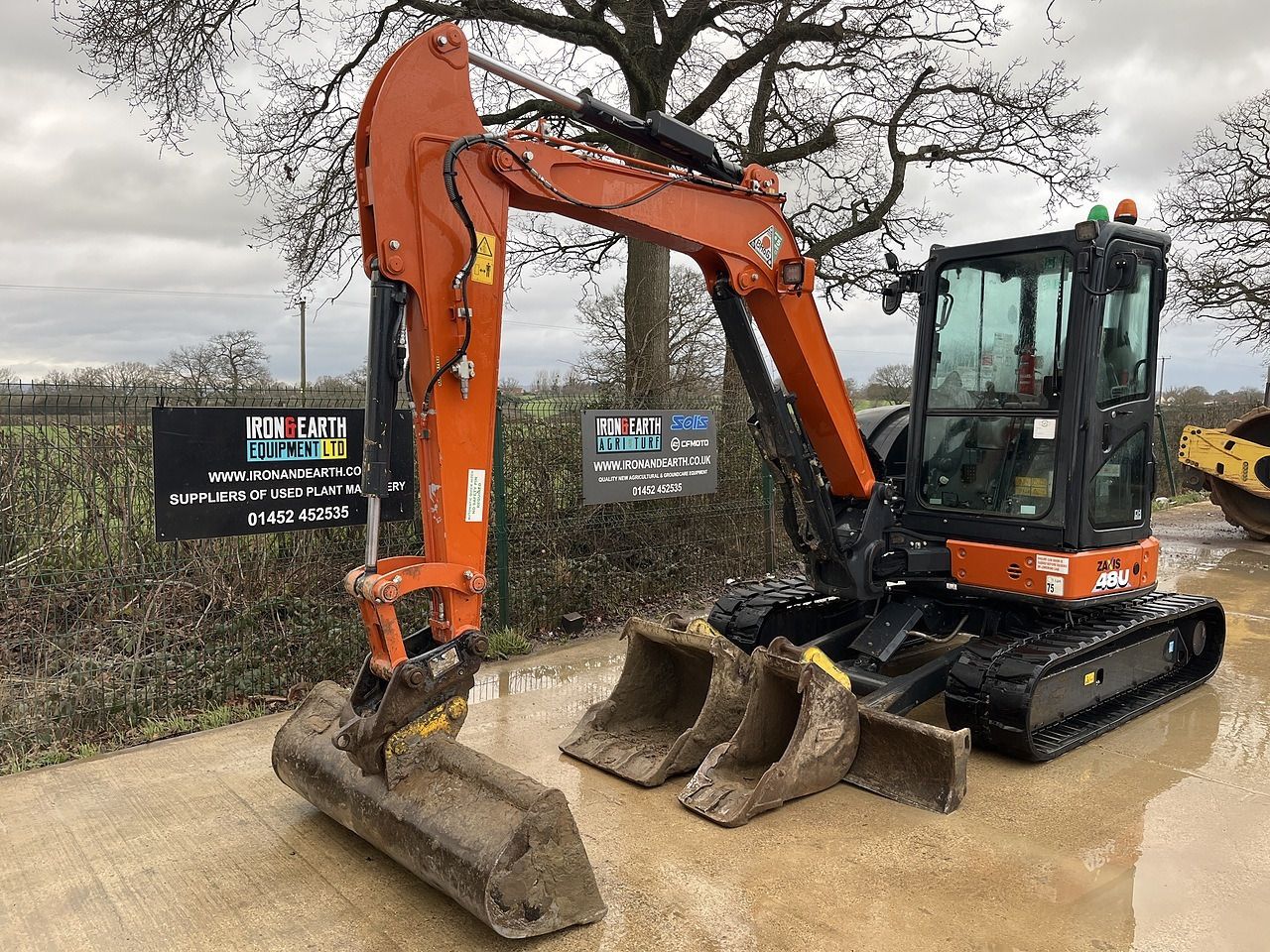 Hitachi Hitachi ZX48U-6 CLR Excavator - Miniexcavadora: foto 2 Hitachi Hitachi ZX48U-6 CLR Excavator - Miniexcavadora: foto 2
