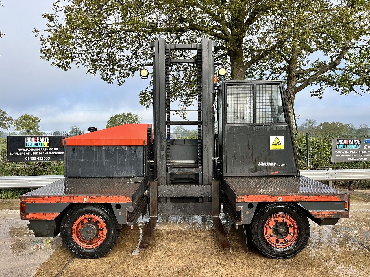 Linde S40 Side Loader Forklift - Carretilla de carga lateral: foto 4 Linde S40 Side Loader Forklift - Carretilla de carga lateral: foto 4