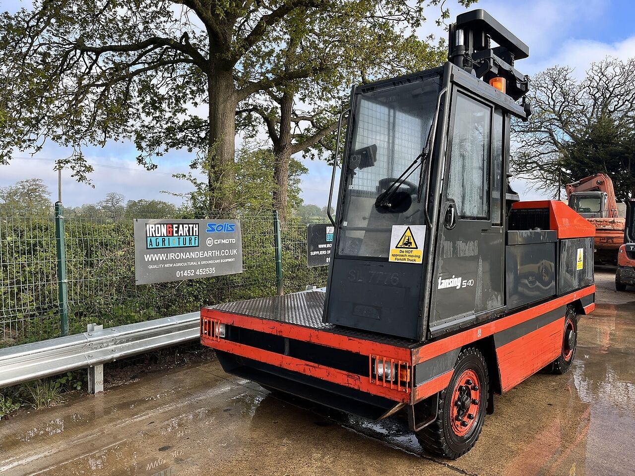 Linde S40 Side Loader Forklift - Carretilla de carga lateral: foto 2 Linde S40 Side Loader Forklift - Carretilla de carga lateral: foto 2