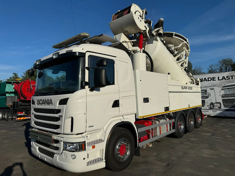 Scania R480 Combi Wiedemann Super 2000 (10+6m3) + Recycler, Euro 6, 2013 - Limpieza de alcantarillado: foto 4 Scania R480 Combi Wiedemann Super 2000 (10+6m3) + Recycler, Euro 6, 2013 - Limpieza de alcantarillado: foto 4