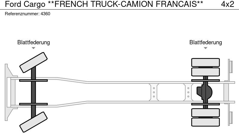Volquete camión Ford Cargo **FRENCH TRUCK-CAMION FRANCAIS**: foto 18