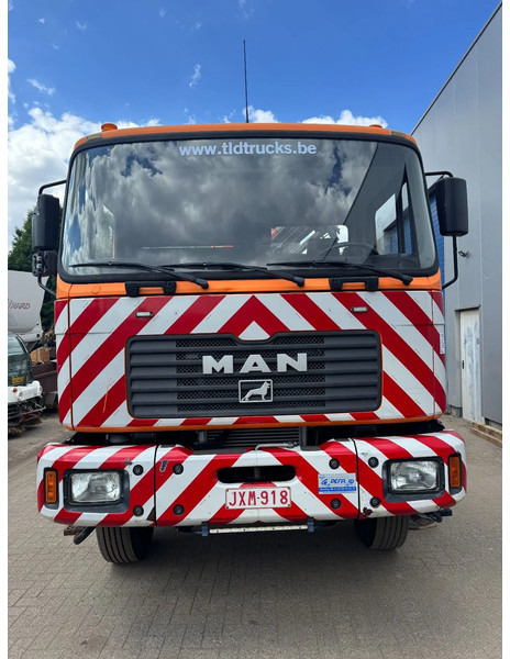 MAN ME 18.250 4X4 **4X4-TIPPER+PALFINGER PK7501-BELGIAN TRUCK** - Volquete camión, Camión grúa: foto 4 MAN ME 18.250 4X4 **4X4-TIPPER+PALFINGER PK7501-BELGIAN TRUCK** - Volquete camión, Camión grúa: foto 4