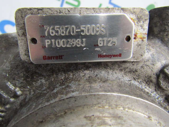 HINO 300 SERIES GARRETT TURBO TYPE GT25 P/NO P100298J - Turbocompresor para Camión: foto 3 HINO 300 SERIES GARRETT TURBO TYPE GT25 P/NO P100298J - Turbocompresor para Camión: foto 3