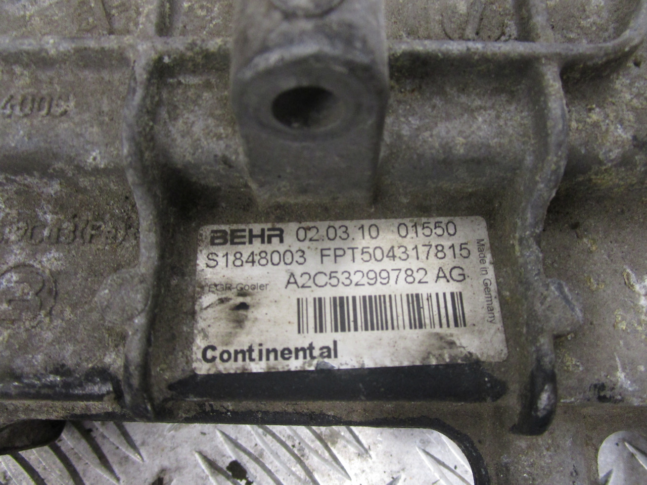 IVECO DAILY 3.0 EGR COOLER P/NO 504317815 - Motor y piezas para Camión: foto 2 IVECO DAILY 3.0 EGR COOLER P/NO 504317815 - Motor y piezas para Camión: foto 2