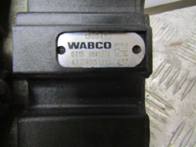 MAN TGS ECAS SOLENOID VALVE P/NO 4729051110 - Piezas de freno para Camión: foto 2 MAN TGS ECAS SOLENOID VALVE P/NO 4729051110 - Piezas de freno para Camión: foto 2