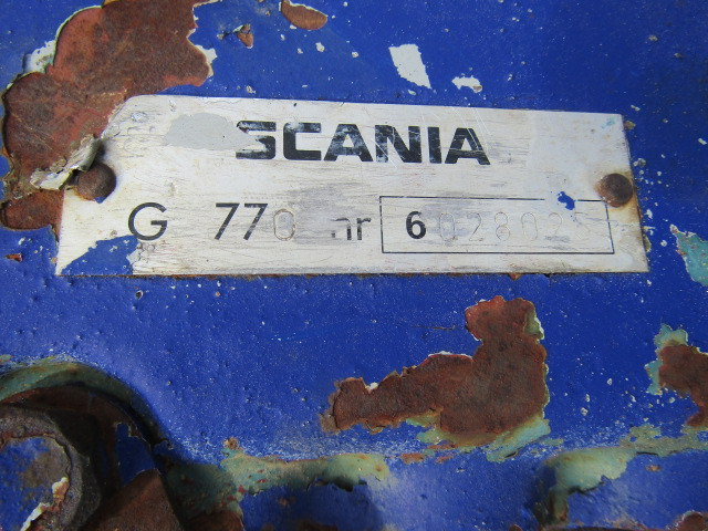 SCANIA 82/92 5 SPEED GEARBOX MODEL G770 - Caja de cambios para Camión: foto 4 SCANIA 82/92 5 SPEED GEARBOX MODEL G770 - Caja de cambios para Camión: foto 4