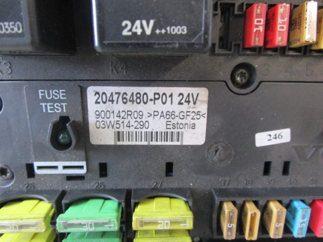 VOLVO FM12/FM9 INTERFACE CONTROL UNIT BBM ECU 20538397-01 - Unidad de control para Camión: foto 2 VOLVO FM12/FM9 INTERFACE CONTROL UNIT BBM ECU 20538397-01 - Unidad de control para Camión: foto 2