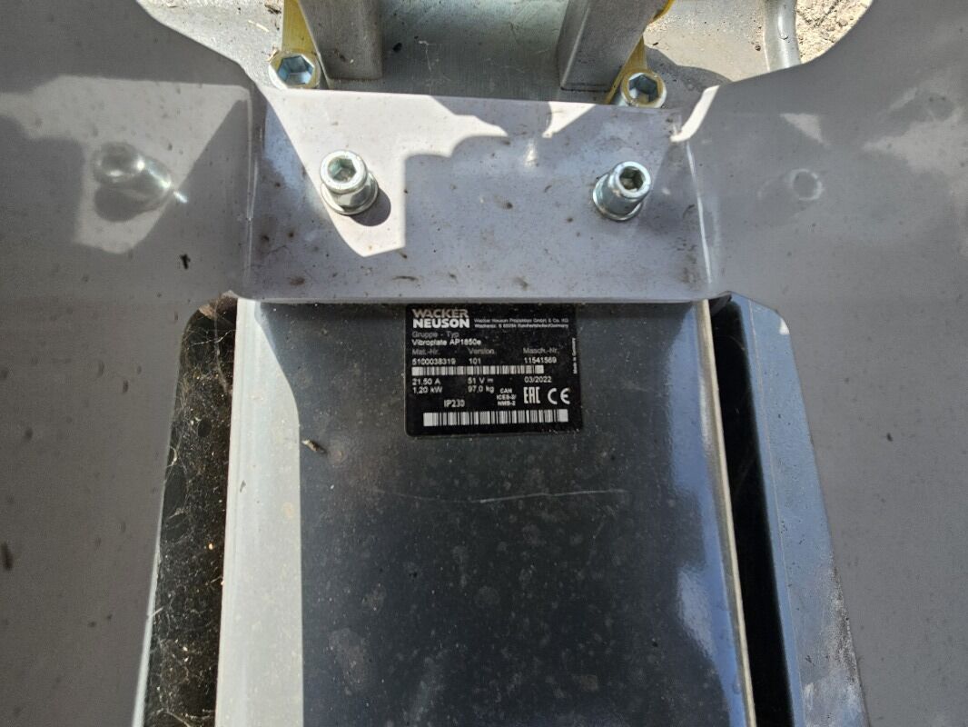 Wacker AP 1850E - Plancha reversible: foto 5 Wacker AP 1850E - Plancha reversible: foto 5