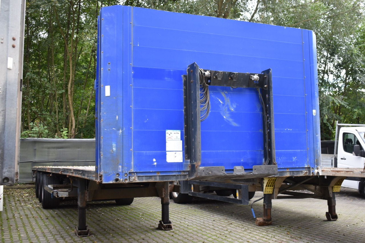 Kögel SN 24 LL/Plattform,SAF,Liftachse,Wabco,Jost,ADR - Semirremolque plataforma/ Caja abierta: foto 1 Kögel SN 24 LL/Plattform,SAF,Liftachse,Wabco,Jost,ADR - Semirremolque plataforma/ Caja abierta: foto 1