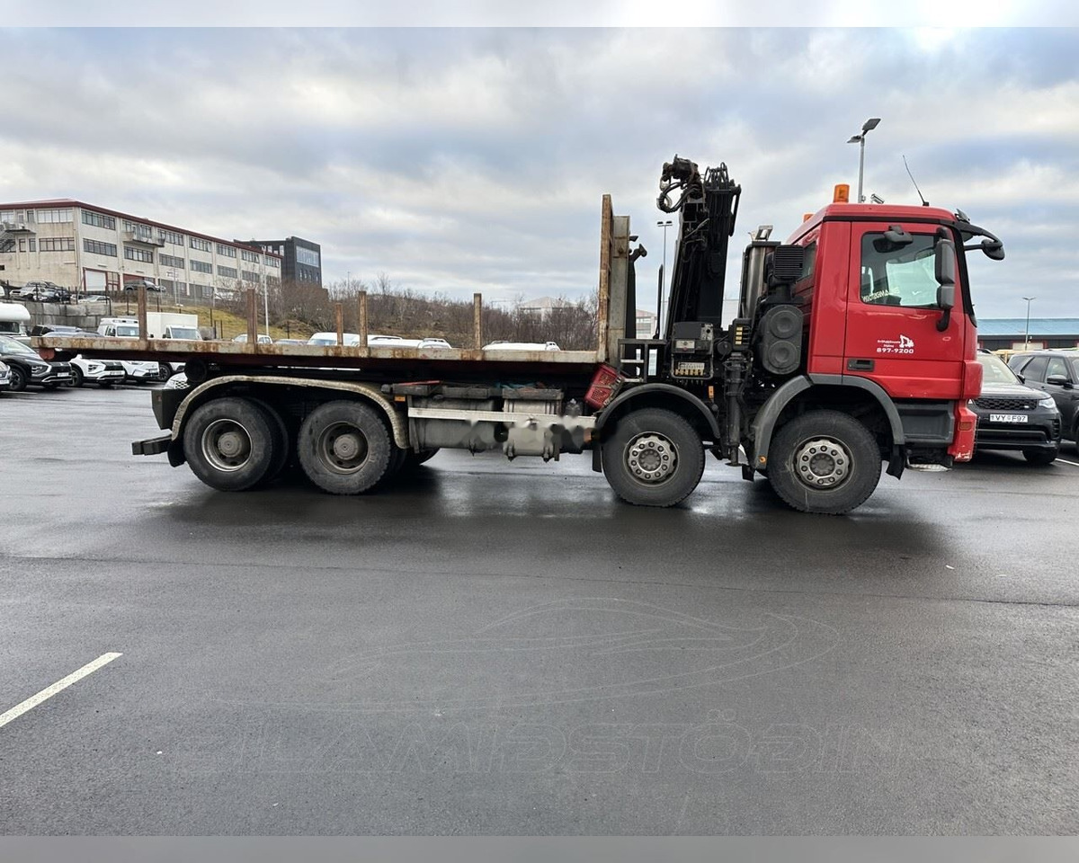 Multibasculante camión, Camión grúa Mercedes-Benz Actros 3246: foto 11
