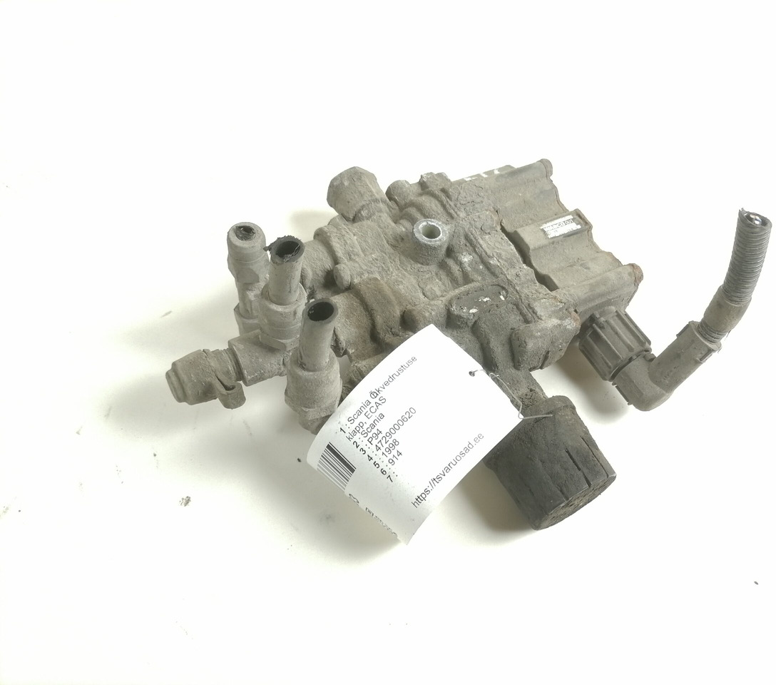 Scania Air suspension control valve, ECAS 4729000620 - Válvula de freno para Camión: foto 1 Scania Air suspension control valve, ECAS 4729000620 - Válvula de freno para Camión: foto 1