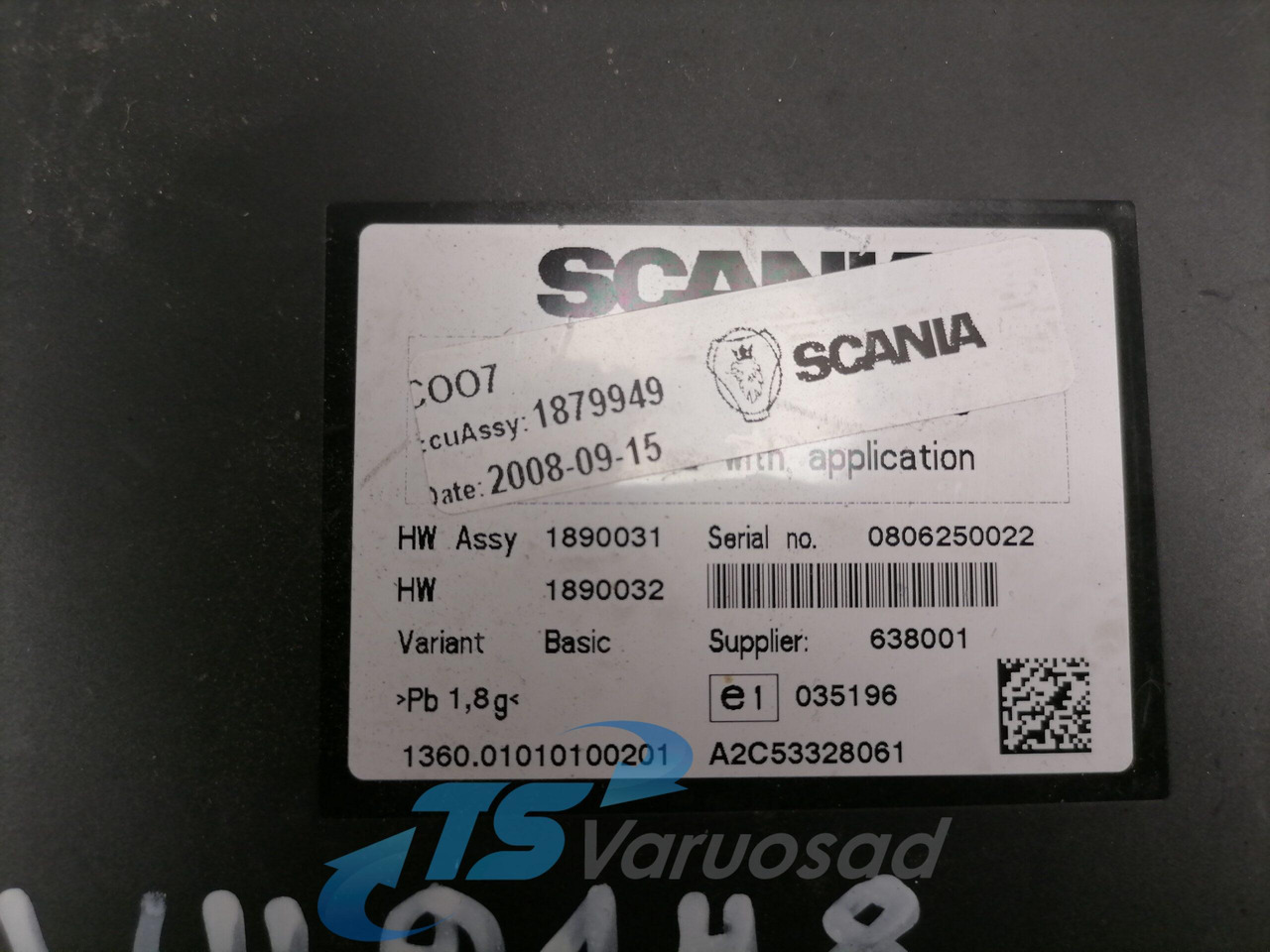 Scania Ecu, COO7 1879949 - Unidad de control para Camión: foto 4 Scania Ecu, COO7 1879949 - Unidad de control para Camión: foto 4